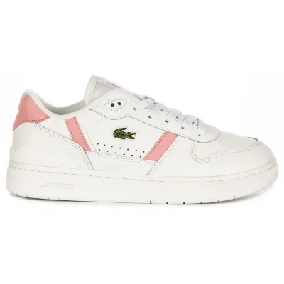 Lacoste T Clip Set In White / Pink 748SFA00421Y9